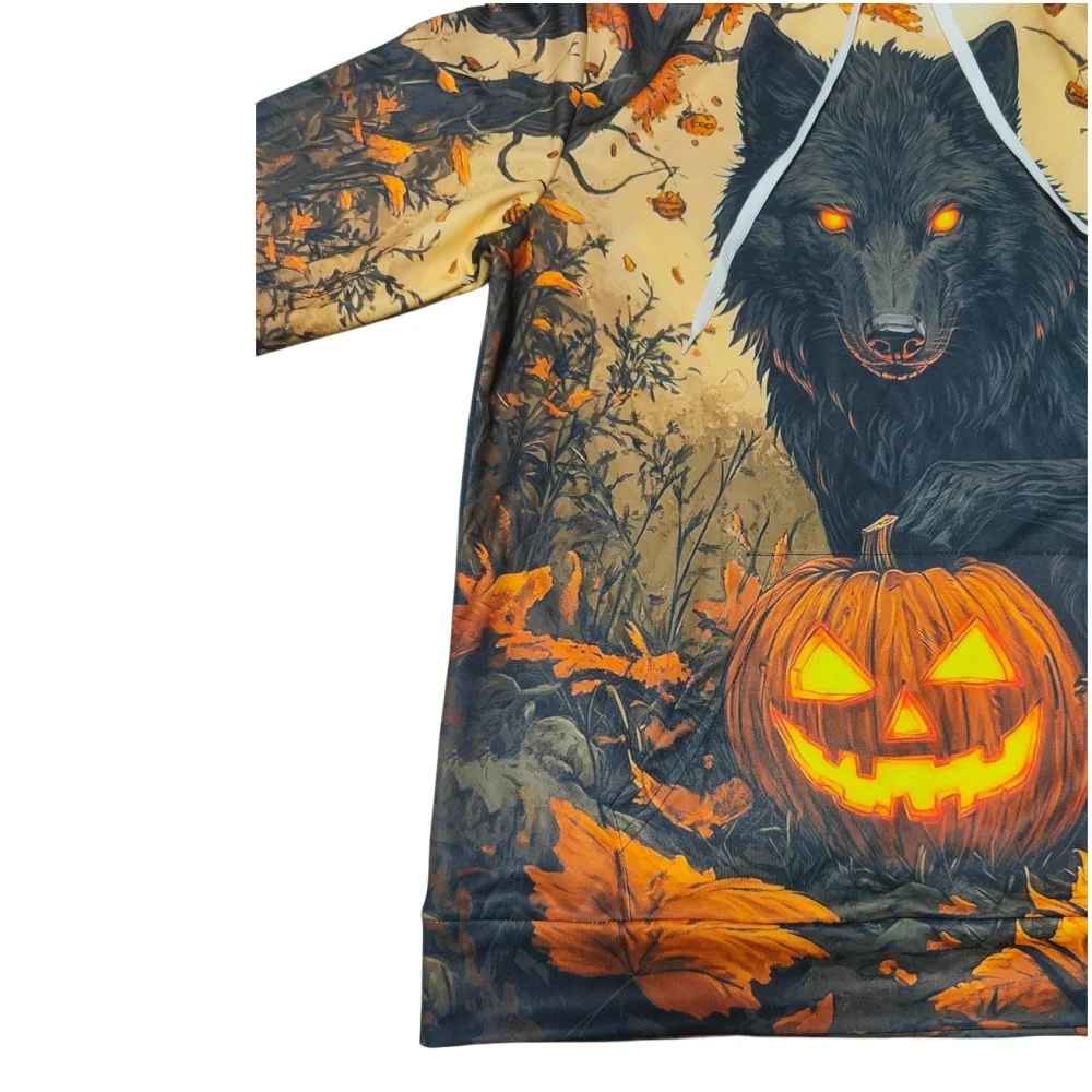 Japanese Harajuku 3D Printed Hoodies For Men Mountain Cat Tentacle Graphic Pullover Sweatshirts Casual Loose Hooded Long Sleeves - Image 2