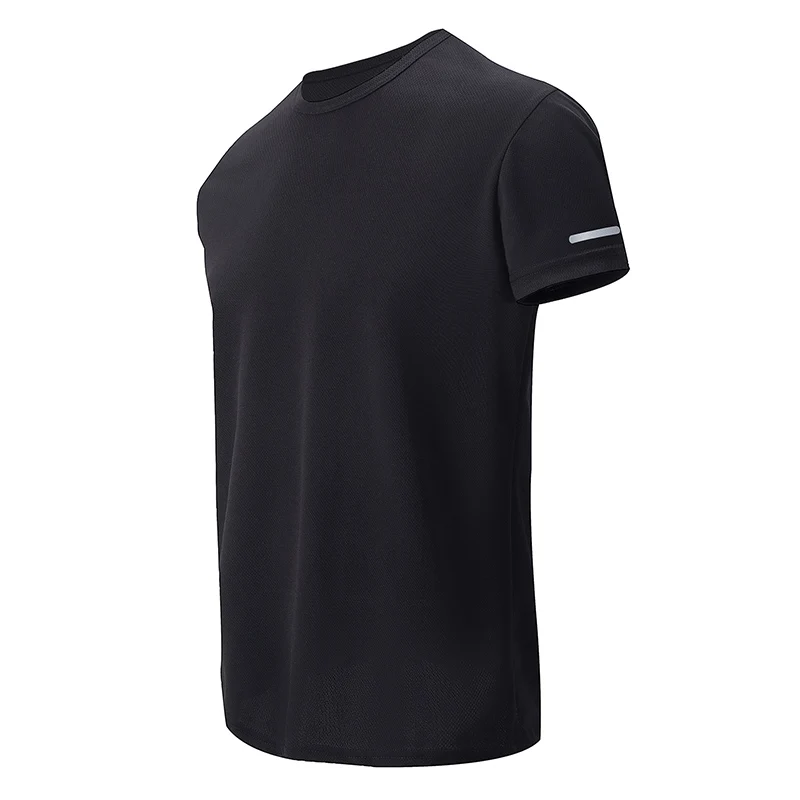 1/2 Piece Men's Four Season Short Sleeved Quick Drying Sports And Fitness Comfortable Plus Size Youth Casual Basic T-shirt - Image 5
