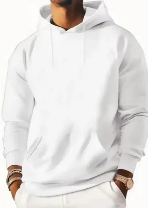 Men's women's Solid Color Hooded Sweaters Men's Warm Sweater Fashionable Street Clothing Loose Breathable Jersey Brand Hooded